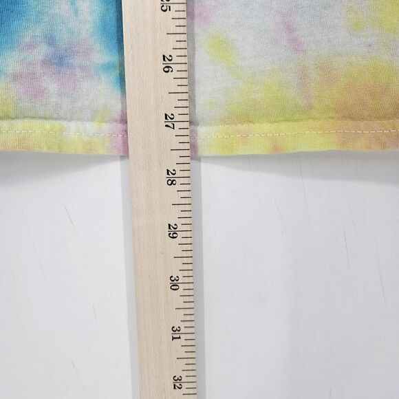 Buc-ees Shirt Mens XL Tie Dye Bucees Gas Station Short Sleeve Colorful Easter - Picture 6 of 10